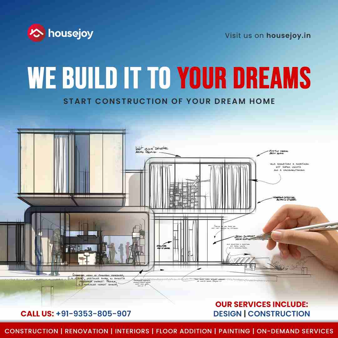 Housejoy | Construction Company in Bangalore | Interior Design and Home Maintenance